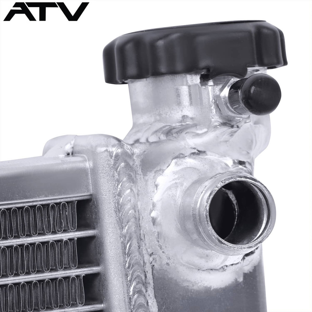Solidspare For CAN AM/CANAM For BOMBARDIER RALLY 175 & 200 3 ROW ALUMINUM RADIATOR ATV