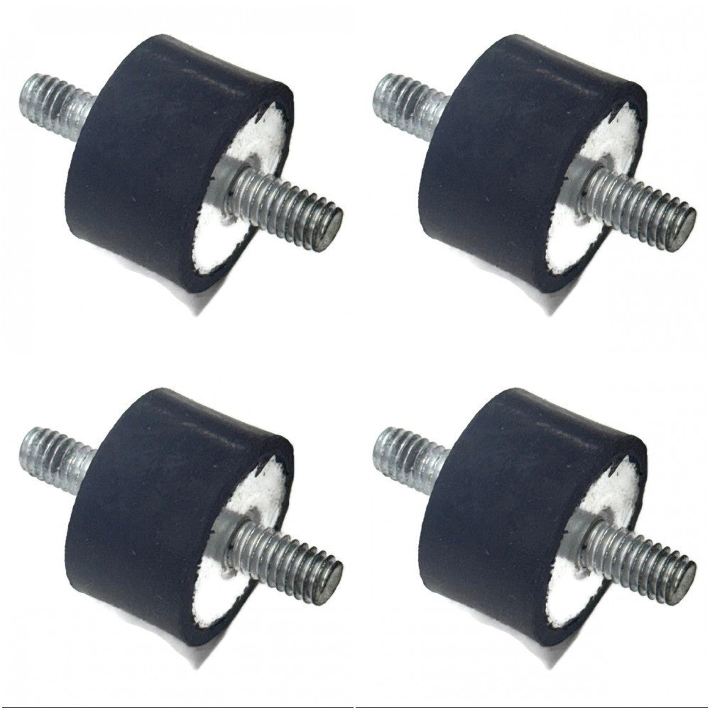 (4) Rubber Isolator Mounts for John Deere 110, 112, 120, 140, 200, 210 Tractors