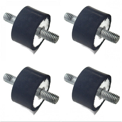 (4) Rubber Isolator Mounts for John Deere 110, 112, 120, 140, 200, 210 Tractors