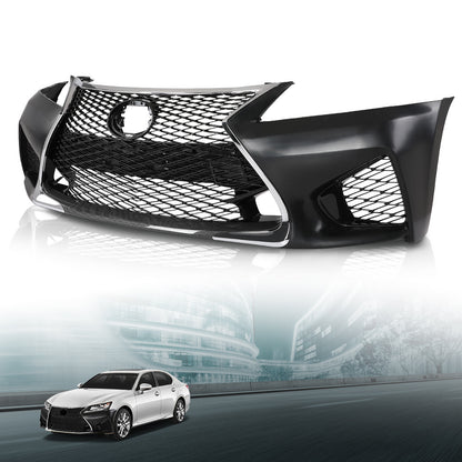 Solid Spare Fit For 2013-2015 Lexus GS GS350 GS450 Conversion to 16+ GS F Front Bumper Kit