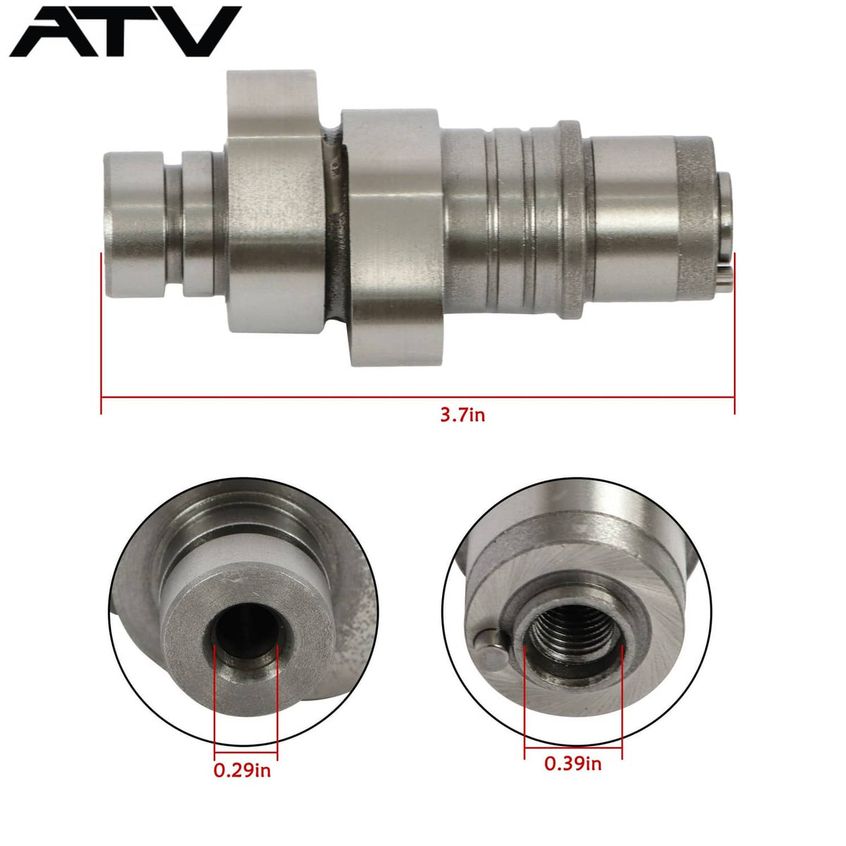 Solidspare Camshaft Assembly 12044-1339 12044-1224 For Kawasaki Bayou 300 4X4 KLF300B 89-05