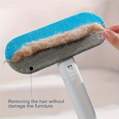 Solid Spare Pet Hair Removal Tool Reusable Washable Lint Brush for Cat and Dog Hair