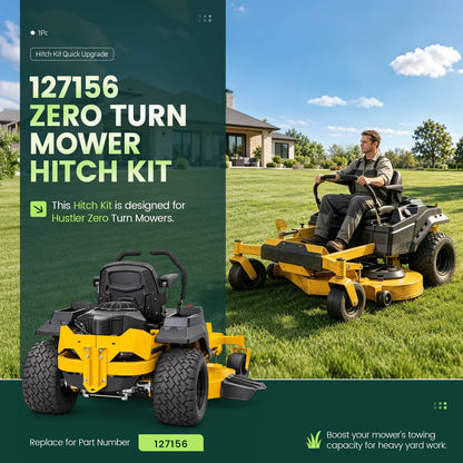 Solidspare Mower Hitch Kit For Hustler Raptor X XL XD XDX #127156 Zeroturn Mower Heavy-duty