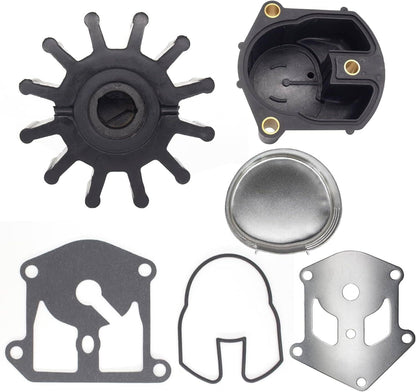 Solid Spare 3854661 Water Pump repair Kit for OMC King Cobra Stern Drives w/ Housing Engine