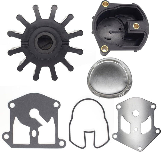 Solid Spare 3854661 Water Pump repair Kit for OMC King Cobra Stern Drives w/ Housing Engine