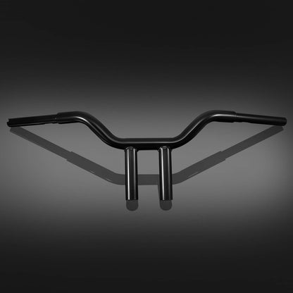 Solidspare 10" Rise MX T Bars Handlebar For Harley Softail Dyna Sportster Touring Road King