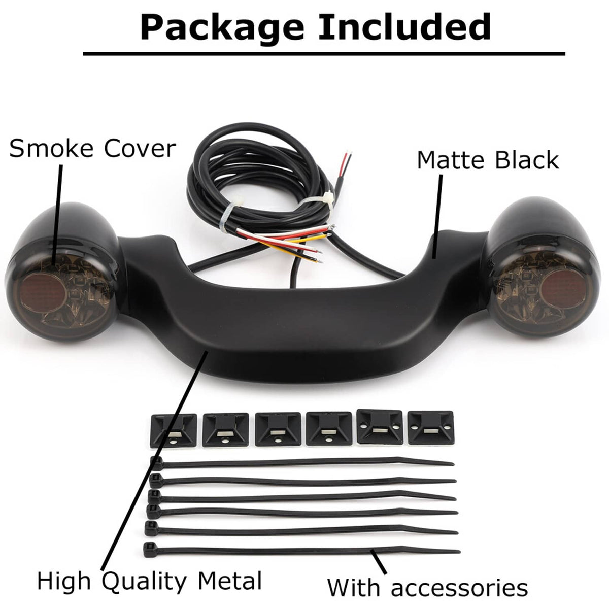 Solidspare Rear Turn Signal Brake Light Bar Fit For Harley Street Glide Road Glide 10 - 23