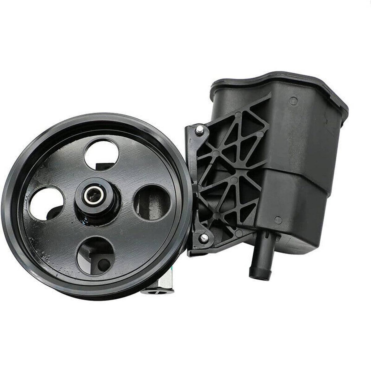 Solidspare New Power Steering Pump w/ Reservoir & Pulley For 04-07 Dodge Ram 1500 3.7L 4.7L