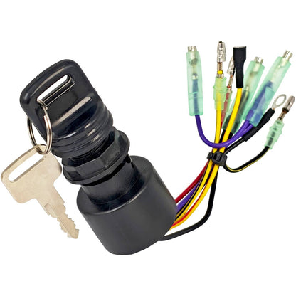 Solid Spare Boat Ignition Switch 87-17009A5 Fit Mercury 25, 30 2 CYL (International) 17009A2