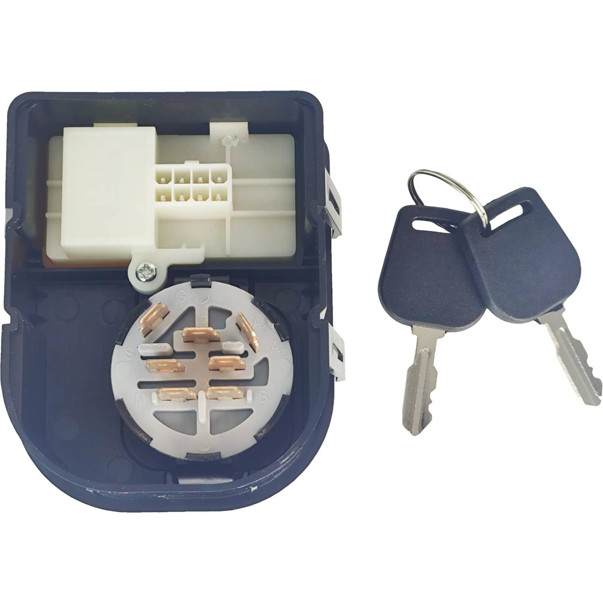 Solid Spare 725-04227 925-06119C Ignition Switch w/Key Fit for Craftsman T1600 Riding Mower