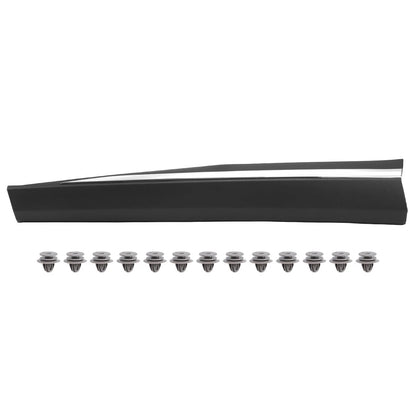 For 2021-2023 2024 Nissan Rogue Front Lower Door Trim Molding Chrome Left Driver