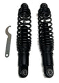 (2) Black 13" Rear Suspension Shocks for 2016-2020 Harley Ultra Limited Low