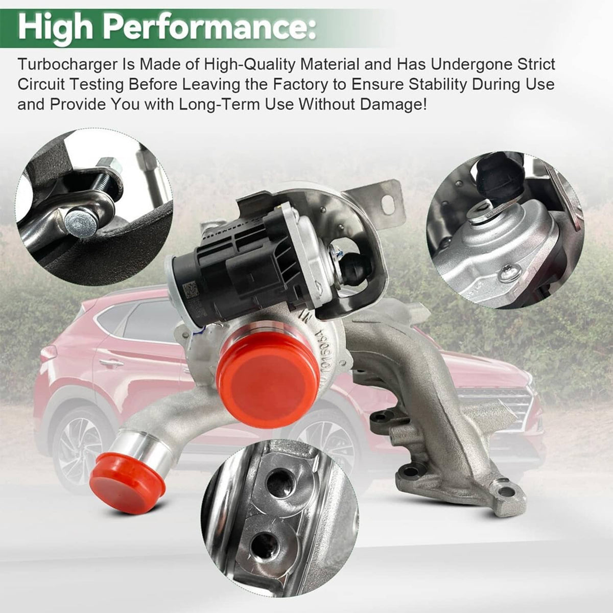 Solidspare Turbo Charger 28231-2B760 fit for 2016-2018 Hyundai Tucson 1.6L 282312B760