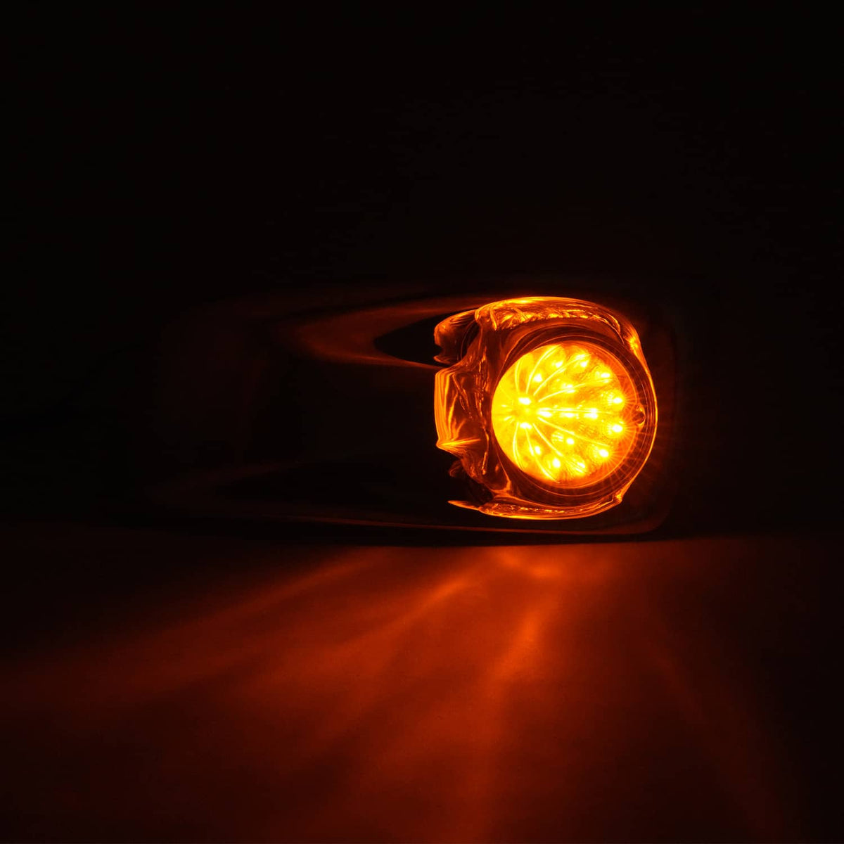 Solid Spare LED Fog Lights Lamp W/Bezel Clear Lens Pair LH & RH For Kenworth T660 2007-2017