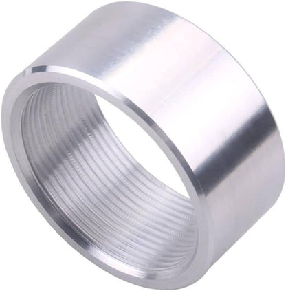Solidspare New 2 Inch NPT Female Thread Aluminum Weld On Pipe Fitting Bung for Most Fluids
