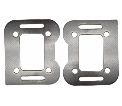 Solid Spare 2X Exhaust Elbow Gasket Repl For Mercruiser 224 CID 27-18272 27-97863 18-0881-1