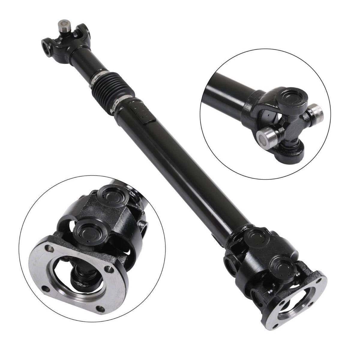 Solidspare New Front Driveshaft Prop Shaft Assembly For Dodge Ram 1500 2500 3500 1994-2001