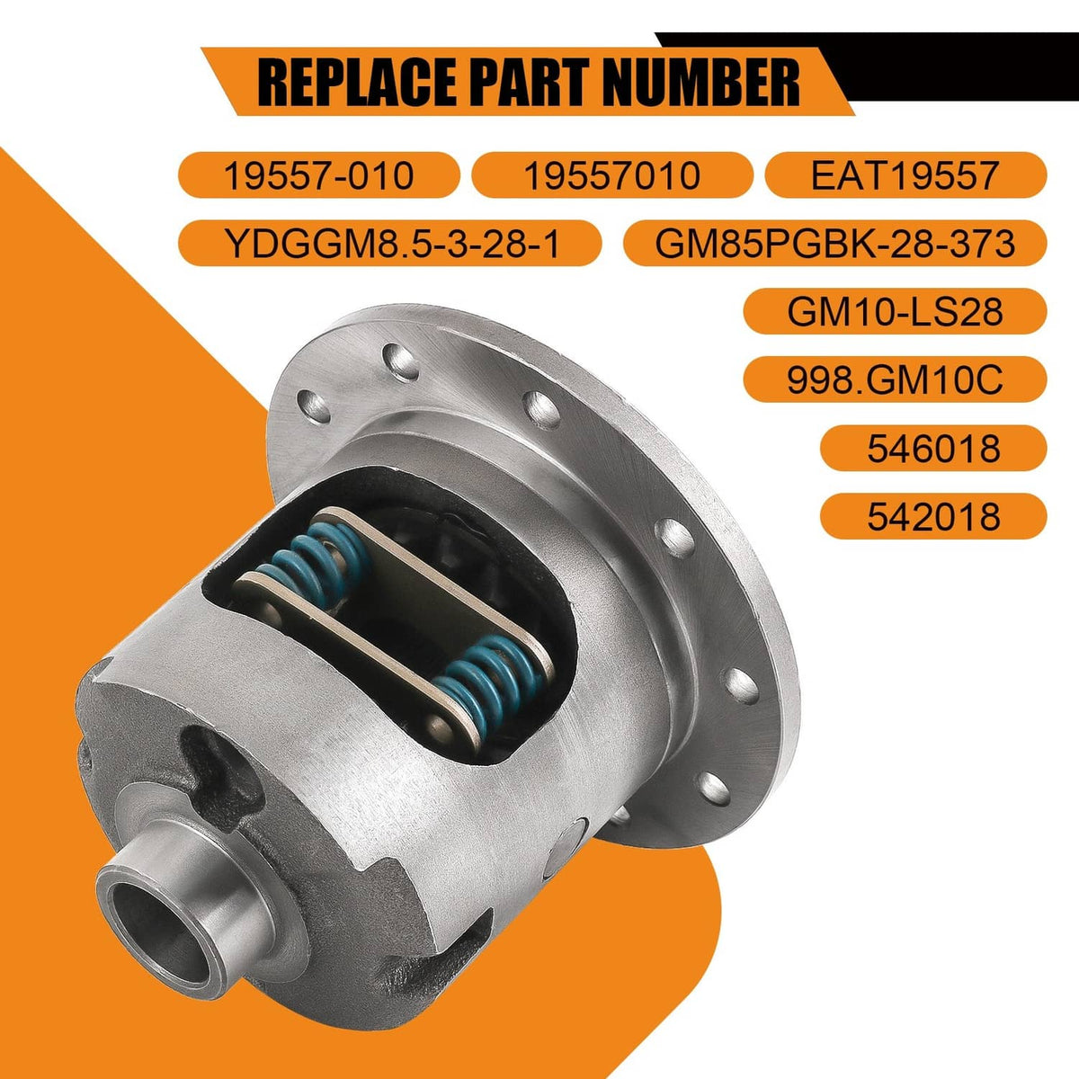 Solidspare For 8.5" 10-Bolt Chevy Posi Unit - 28 Spline Eaton-Style Limited-Slip Heavy Duty