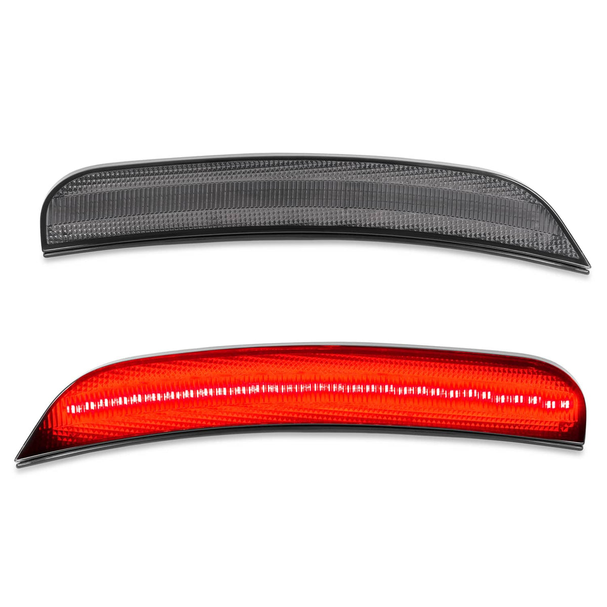 Solid Spare 2X Rear Red Smoked LED Side Marker Light Lamp For Chrysler 300 300S 300C 15-23