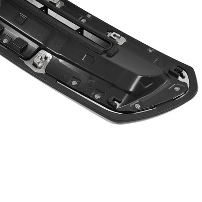 Solid Spare Hood Air Vent Scoop For 2017-19 Chevy Silverado GMC Sierra 2500HD 3500HD Chrome