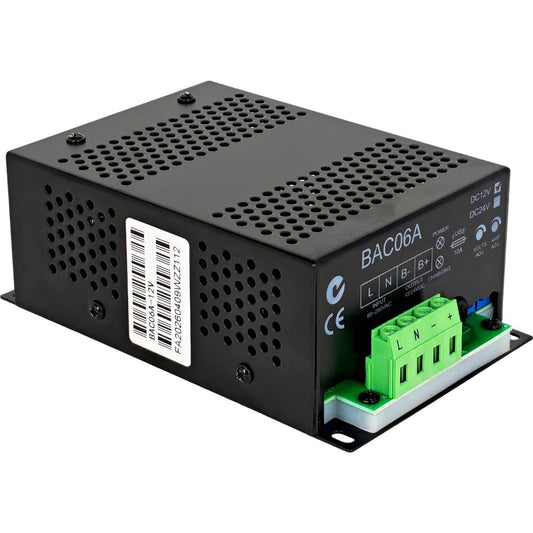 Solid Spare BAC06A-12V 6A Battery Charger 90 280VAC 50 60Hz Fit Smartgen Generator BAC06A