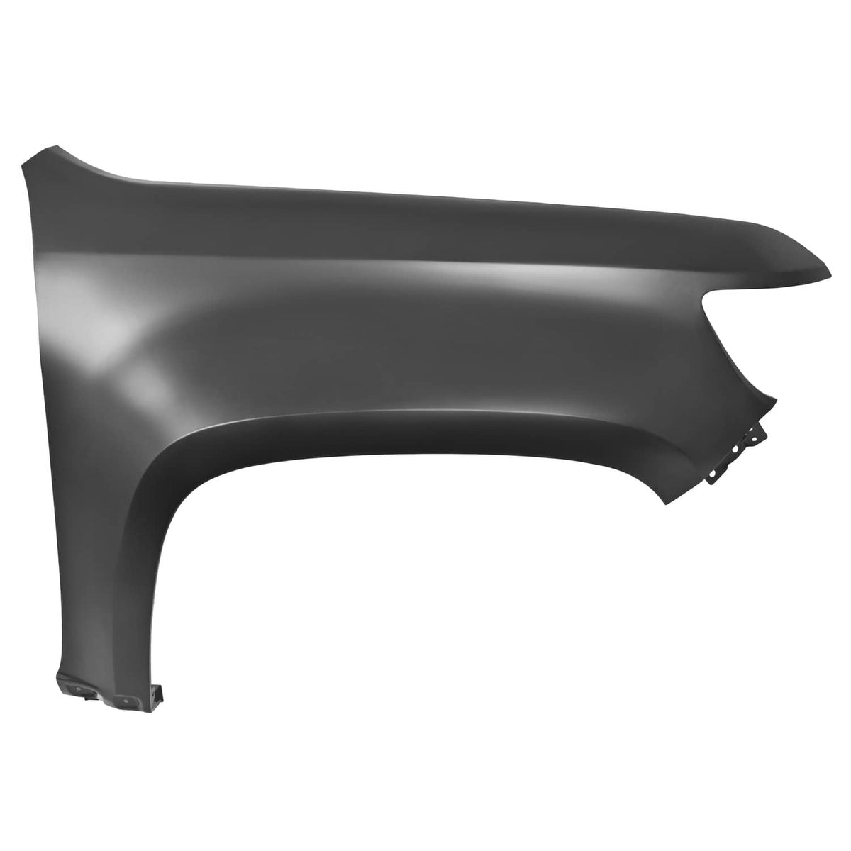 Solid Spare Primed Black Steel Fender For Chevrolet Colorado 2015-2022 #23373629 Front Right