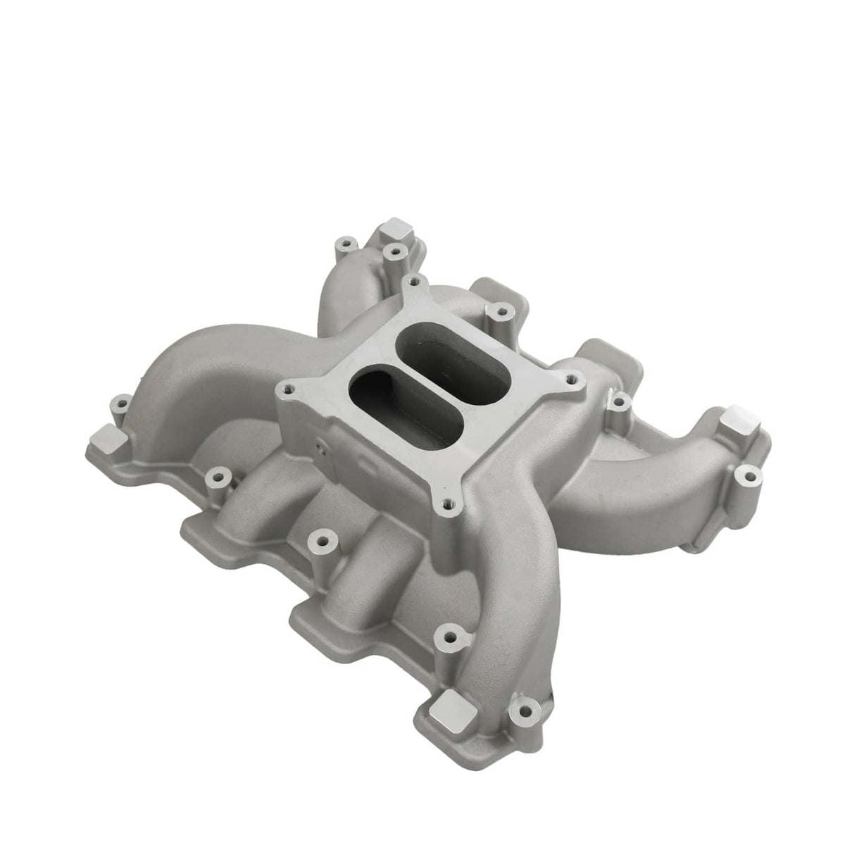 Solidspare Dual Plane Mid-Rise Intake Manifold for GM LS1 LS2 LS6 Cathedral Port 300-130