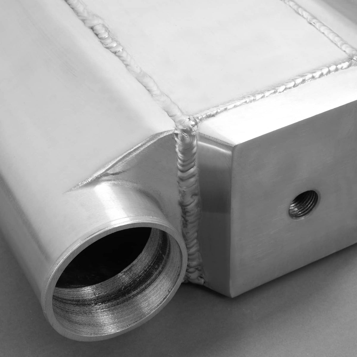Solidspare NEW Universal Air to Water Intercooler A/W IC 2.5" in 3" out For Jet Ski Sea Doo
