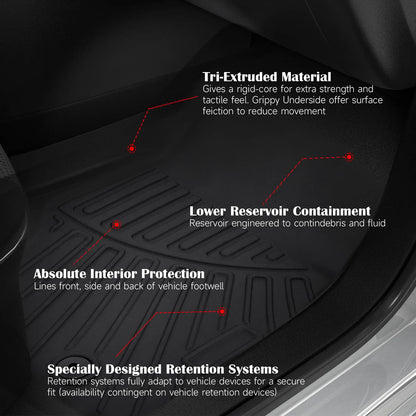 Solidspare For Jeep Grand Cherokee L 2021 2022 2023 2024 2025 Floor Mats & Cargo Liners