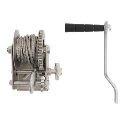 Solid Spare 600lb Truck Hitch Game Hunting Deer Hoist w/ Winch-360 Swivel 2" Hitch Receiver
