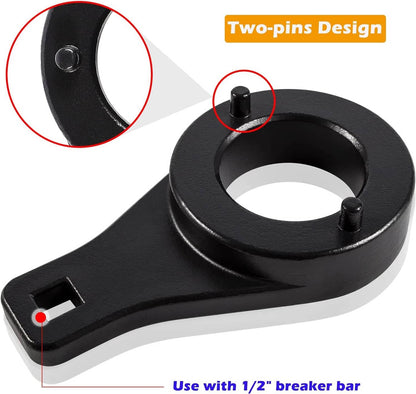 Solid Spare For Toyota 3.4L Cam Pulley Holder & Crankshaft Crank Harmonic Damper Pulley Tool