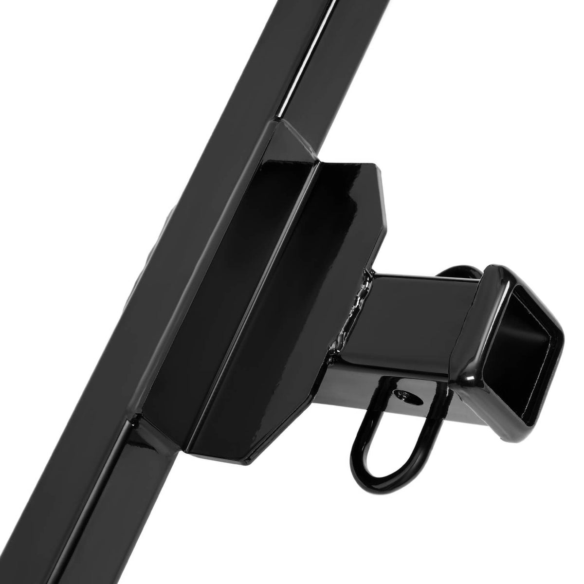 Solid Spare Class 3 Trailer Hitch Receiver 2" For Nissan Kicks 2018-2024 Black Powder Coated