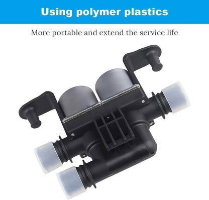 Solidspare Black Heater Control Water Valve For BMW E53 E70 E71 X5 X6 2003-2017 64116910544