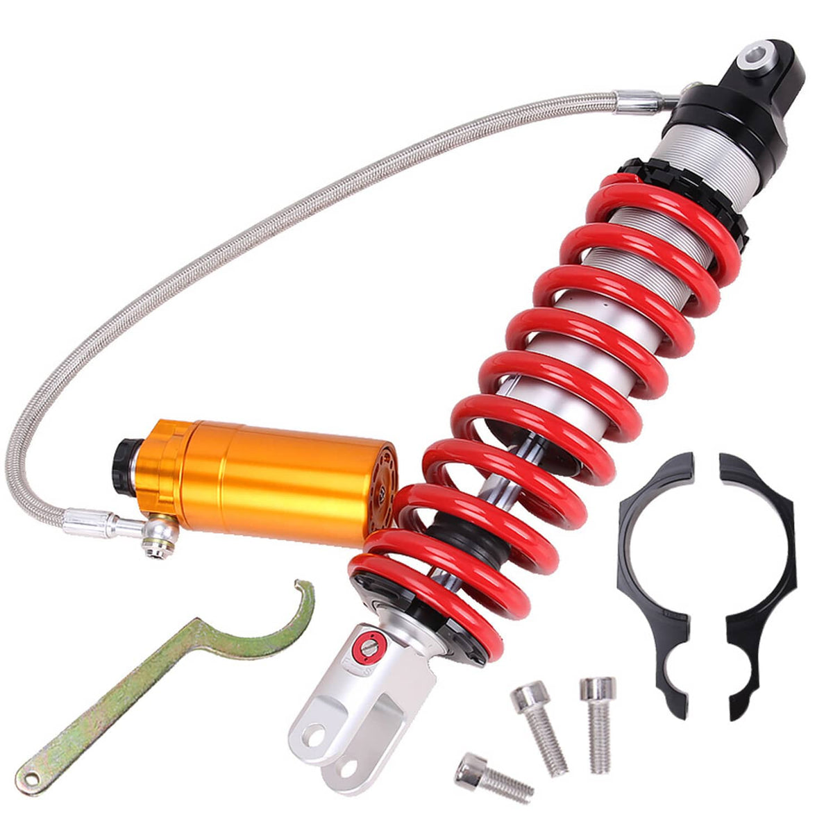 Solidspare Rear Air Shocks Absorbers Stage 3 For Honda TRX400EX TRX450R TRX450ER All Years
