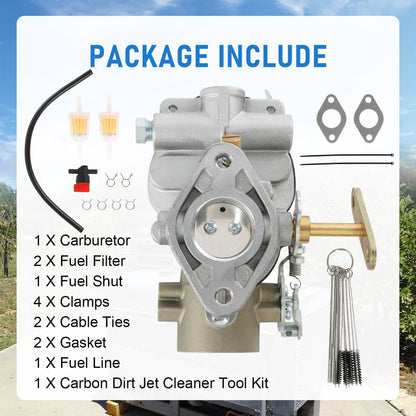 Solidspare Carburetor Carb for Lincoln SA-200 SA-250 WELDER 200 AMP repalce Zenith 13713B