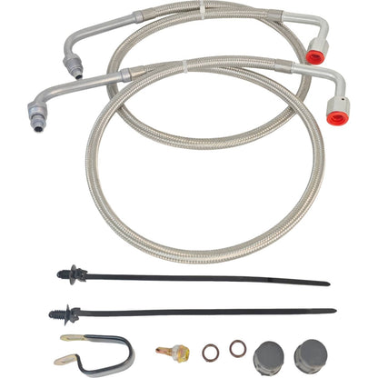 Solid Spare For Polaris Oil Cooler Line 2003-2008 Magnum Trail Boss 330 2204030 5412355