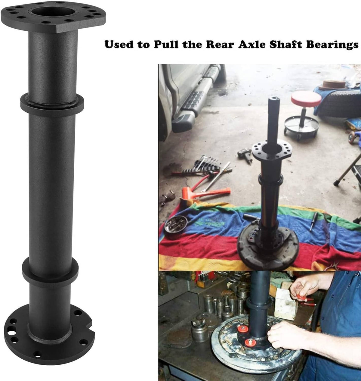 Solidspare Rear Axle Bearing Removal Puller Tool for 1984-2018 Toyota Trucks 09521-25011