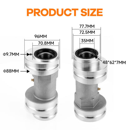 Solidspare Rear Axle Bearing Housing Carrier Hub For Polaris Trail Boss 330 03-04/325 00-02