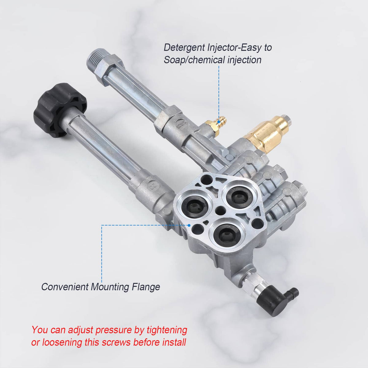 Solidspare New RMW 2.2G24 Complete Pump Head Assy Fit SRMW 2.2G26 Pumps AR42518