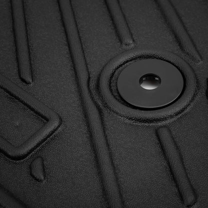 Solidspare For 2019-2025 Chevrolet Silverado/GMC Sierra 1500 Crew Cab Custom TPE Floor Mats