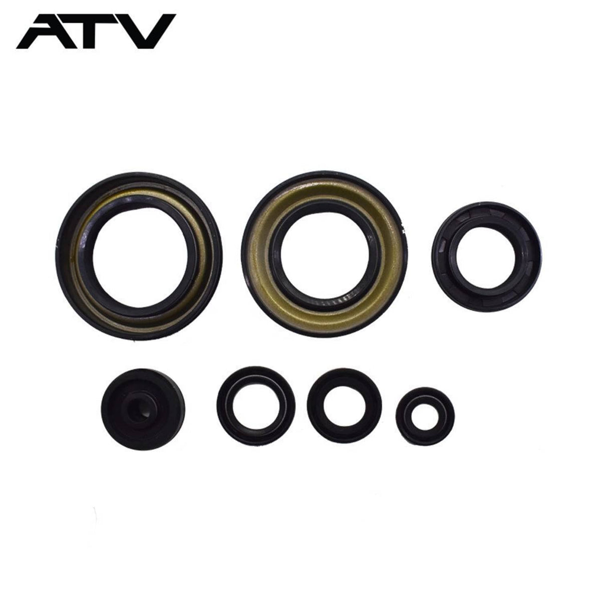 Solidspare Engine Gasket Set With Oil Seals Kit For 1987-2006 Yamaha Banshee YFZ350