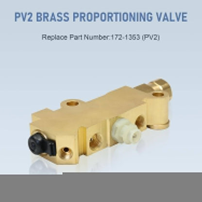 Solidspare Brass Truck Disc/Drum Brake Brass Proportioning Valve For Chevrolet C10 C20 C30