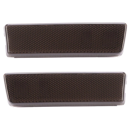 Solid Spare Rear Smoke Bumper Side Marker Light Reflector For Ford Transit Connect 2010-2013