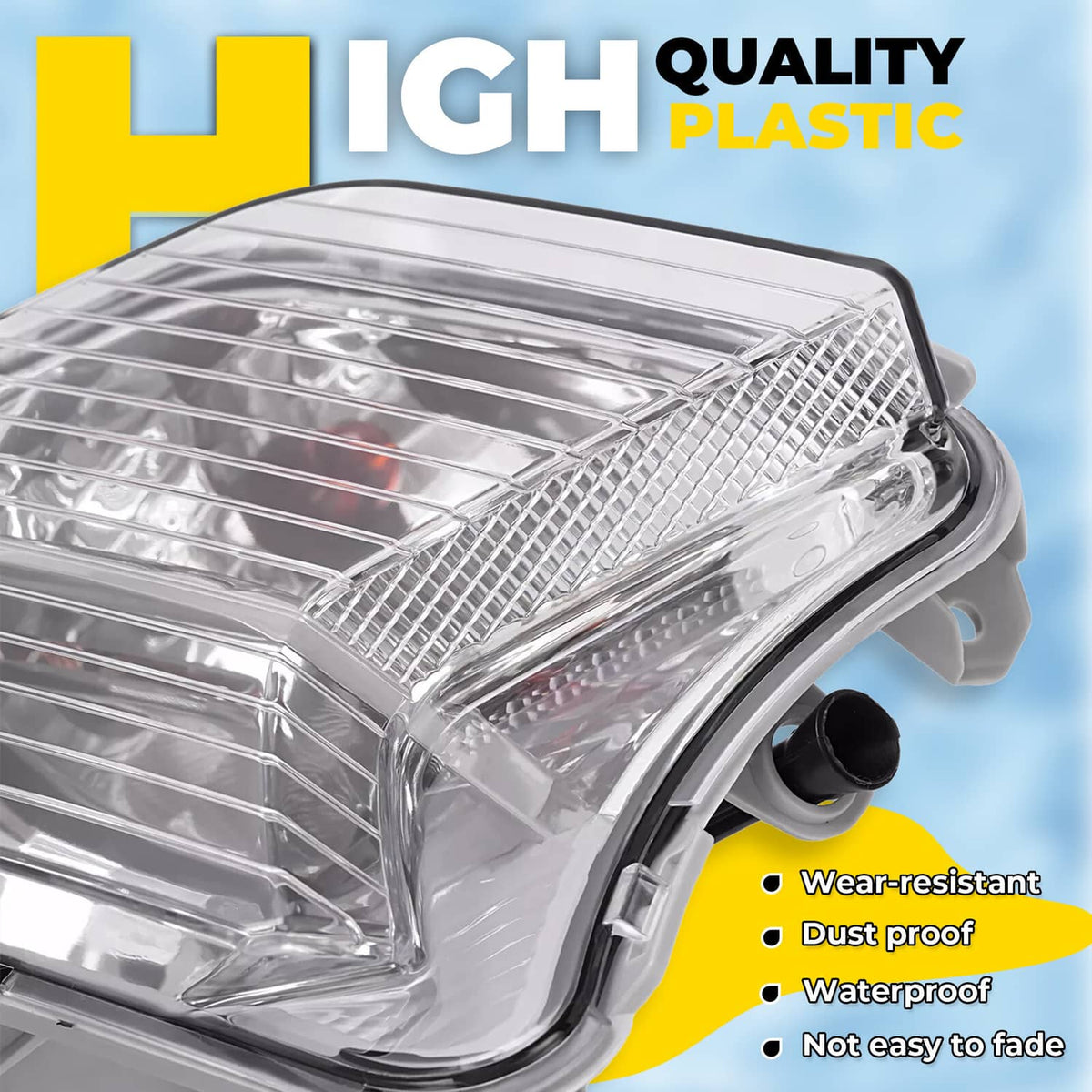 Solid Spare Passenger Right Side Fog Light Parking Lamp For Ford Escape Kuga 2017-2019