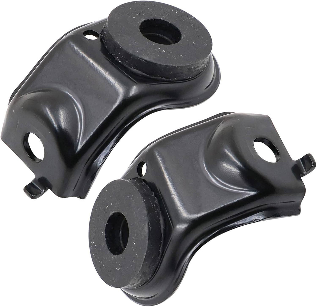 Solid Spare Radiator Upper Mount Bracket Set Left & Right For Honda Civic 2016-2020 2021