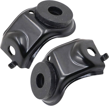 Solid Spare Radiator Upper Mount Bracket Set Left & Right For Honda Civic 2016-2020 2021