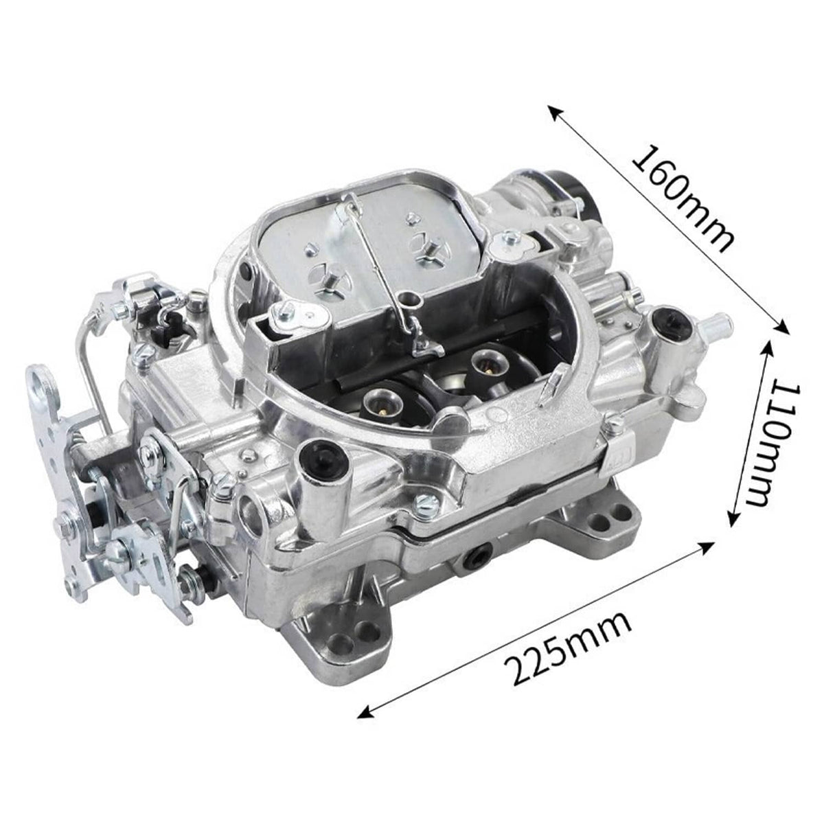 Solidspare 4 Barrel Carburetor Replace for Edelbrock 1403 Performer Electric Choke 500 CFM