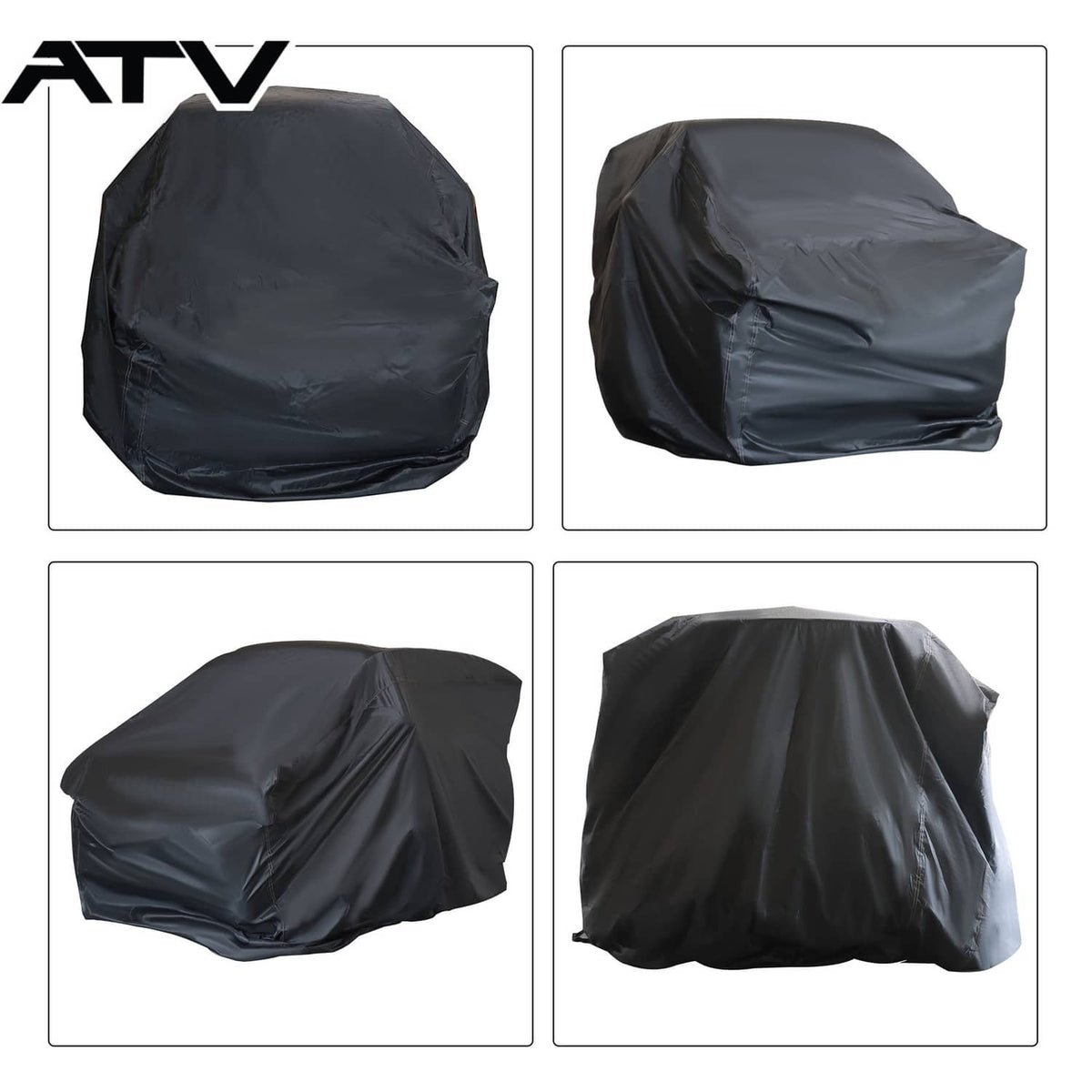 Solidspare XXXL 190T Waterproof ATV Cover Quad Bike For Polaris Can-Am For Honda For Yamaha