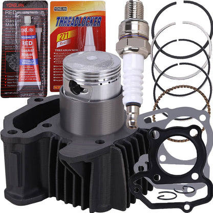 Solidspare Top End Kit For Yamaha Grizzly 80 2005 2006 2007 2008 Cylinder Piston Gasket