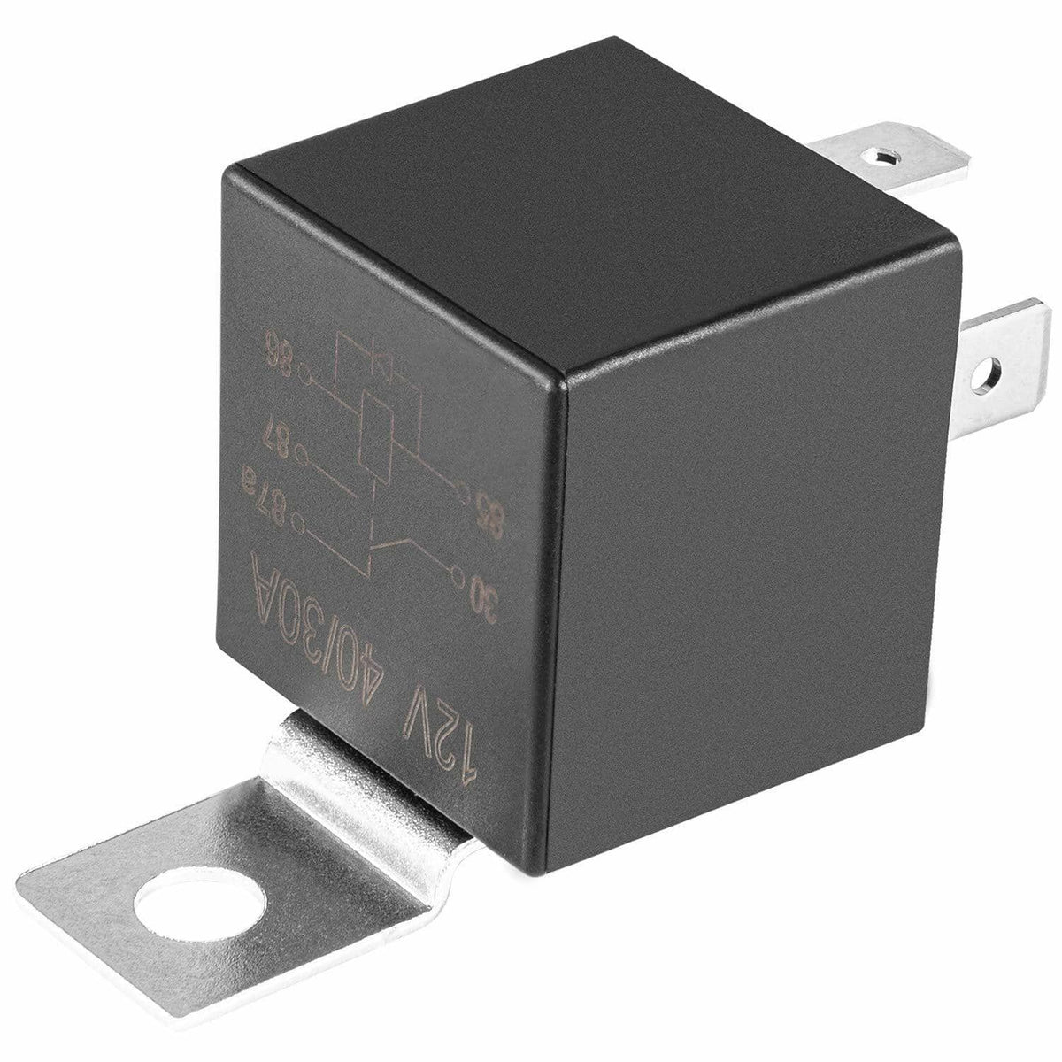 Solid Spare R040 Relay 40/30 AMP 12V DC Relay Replacement for Volvo Penta 876040-7 854357-1